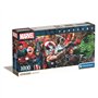 CLEMENTONI - Compact 1000 pieces Panorama - Marvel