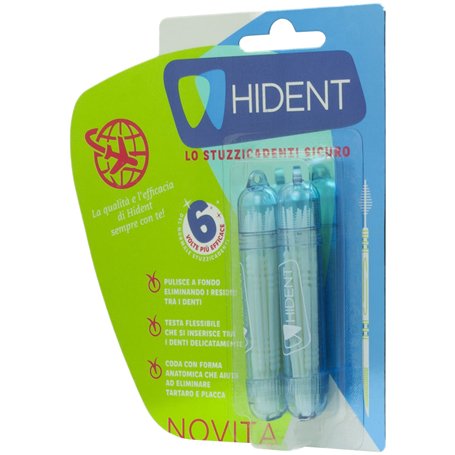 Hident Cure-dents de voyage 30 pièces