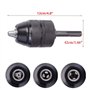 Adaptateur Sds Plus Mandrin autoserrant à fermeture rapide 2-13 mm Mandrin Professionnel Robuste 1/2-20UNF Perceuse Sans Clé de 