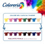 Coloreria Italiana Grey - Teinture pour tissus et vêtements en machine à laver, bordeaux enveloppant, 1 boîte de 350 g