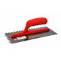 Nespoli Truelle utilise poignée Rouge 12 x 28 cm dent 10 mm