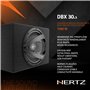 Hertz DBX 30.3 – Subwoofer 300 mm en Caisson Bass-Reflex, Graves Profonds et dynamiques, Puissance maximale 1000W