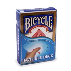 SOLOMAGIA Bicycle Invisible Deck - Blue - Tours et Magie Magique