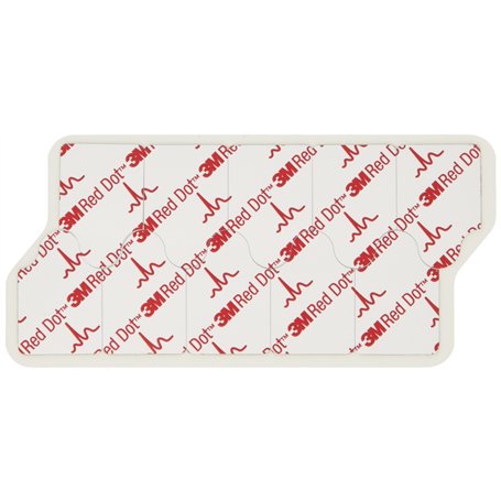3M Red Dot 3M 2330 Lot de 100 électrodes jetables pour ECG