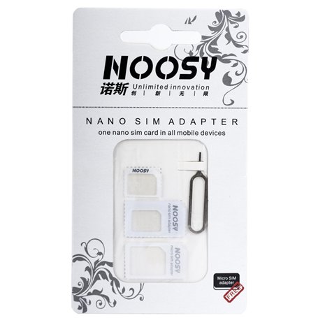 adaptateur NANO SIM vers SIM norme de carte 4 en 1 classique