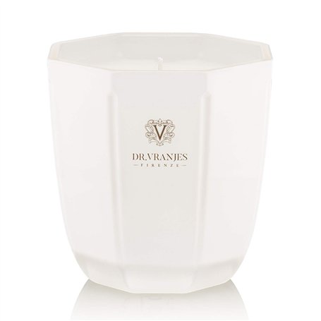 Dr. Vranjes - Bougie décorative Perla – Ginger Lime 200 g - Bougie parfumée - Couleur Perle - Verre fait main