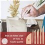 Longivia® 13 Outils de Modelage en Bois de Hêtre Naturel - Outils Sculpture Argile – Kie de Outils Poterie Enfant et Adult – pou