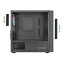Nuwo Blitz R27 Noir Boîtier Micro-ATX pour PC Desktop Office Gaming Mini Tour 0,50 mm SPCC, 3 Ventilateurs FRGB (éclairage Arc-e