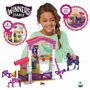 WINNER'S STABLE, Coffret Ecurie, 33 Pièces, Contient Ecurie, Cheval Articulé, Poupée et Accessoires, Jouet pour Enfants Dès 3 An