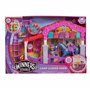 WINNER'S STABLE, Coffret Ecurie, 33 Pièces, Contient Ecurie, Cheval Articulé, Poupée et Accessoires, Jouet pour Enfants Dès 3 An