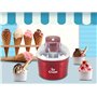 BEPER P102GEL002 Sorbetière réfrigérée, Machine à glace, Prépare glaces, sorbets et yaourts glacés, Cuve de réfrigération en alu
