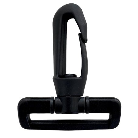 IPEA Mousquetons pivotants en plastique avec crochet pour sacs à dos et sacs - 4 pièces - Mousqueton rotatif avec boucle de sang