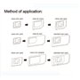 Lot de 5 adaptateurs Sim Card 4 en 1 Nano SIM Micro SIM Standard Sim Cutter Adaptateur carte SIM Adaptateur SIM universel Adapta