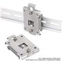Adaptateur de montage sur rail Kit de montage sur rail, support de montage sur rail DIN, pour relais relais statique monophasé