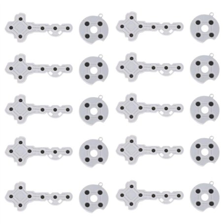 Annadue Bouton de Tampon en Caoutchouc conducteur en Caoutchouc pour 360