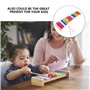 NEWFUN Xylophone, Xylophone bebe, Xylophone Bois, 15 Sons, Instruments d'apprentissage précoce pour Enfants, Xylophone Aux Coule