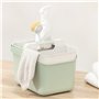 Vigar - Set Caddy et seau de nettoyage - Deux en un - 31 x 24 x 23 cm - Modèle Zeroline - Seau léger de 8 L - avec récipient à 3