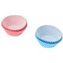 Ibili 735901 Capsule à pâtisserie antiadhésive Lot de 50 pièces Bleu + 50 pièces Rose en papier imperméable