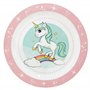 Stor Assiette licorne pour enfant en plastique