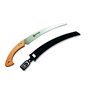 Altuna - Scie d'élagage 29602 - manche en bois - denture japonaise - robuste et très légère - lame courbée scie à main pour le b