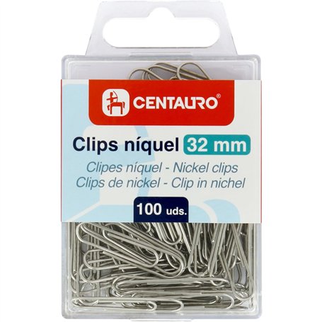 Centauro - Boîte de 100 clips de bureau