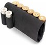 Gexgune Chasse Fesses Foncé Noir Jauge 12 Jauge Tactique Chasse Fesses Fusil Cartouche Shell Titulaire Airsoft Fusil Fesses
