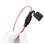 Gebildet 6pcs DC 32V 20A 16AWG Porte Fusibles Lame Enfichable Etanche avec Fil,Add-A-Circuit pour Camion Voiture,avec 6pcs de Fu