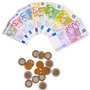 Dohe Educa - Pièces et billets Euro pour enfants (de 1 cent à 500 €) - Jeu éducatif avec faux argent - Matériel scolaire et éduc