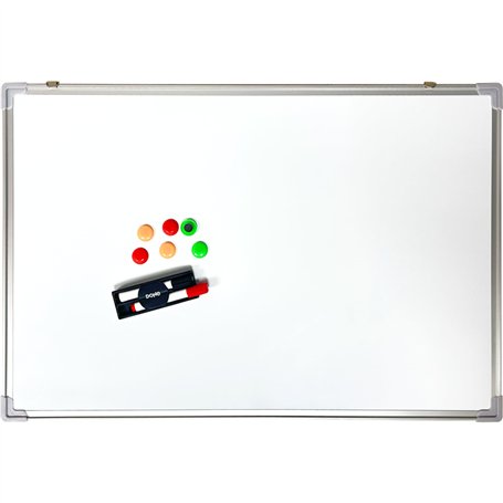 Dohe - Tableau Magnétique 90x60 cm - Accessoires : 2 Marqueurs