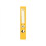 Liderpapel 932062 Documenta Classeur Levier Carton Rembordé PVC 1,9 mm Dos 52 mm Rado Métallique Jaune