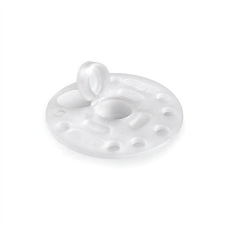 INDEX A PERFECT FIXING - AISW060【AIS-W】 Rosace plastique pour fixation mécanique de panneaux isolants en bois