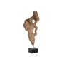 Figurine Décorative Home ESPRIT Noir Marron Clair Moderne 26 X 8 X 56 CM