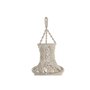 Écran de lampe Home ESPRIT Macramé Urbaine 25 x 25 x 108 cm