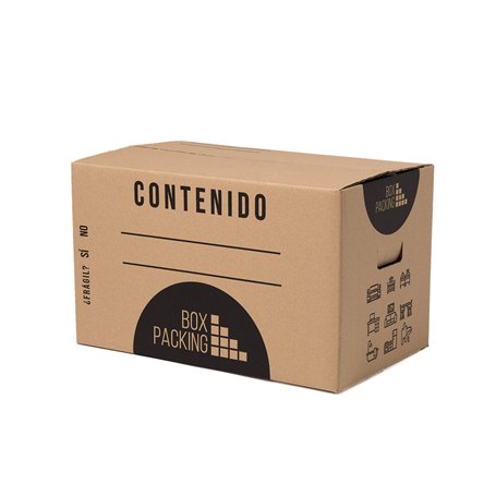 BOXPACKING | Cartons Déménagement | Lot de 6 Boite Carton Demenagement