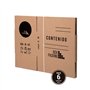 BOXPACKING | Cartons Déménagement | Lot de 6 Boite Carton Demenagement, Emballage | 50x30x30 cm | Avec Poignées | Boite Rangemen