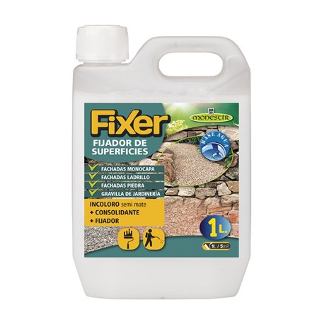 MONESTIR Fixateur de surfaces incolore semi-mat 1 l
