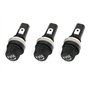 HeyNana Lot de 3 porte-fusibles pour fusibles en verre et céramique 5 x 20 mm