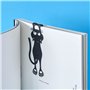 Balvi Marque-Page Curious Cat Couleur Noir en Forme de Chat 12cm Plastique/Nylon