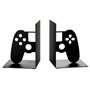 Balvi Support de Jeux vidéo Joypad Couleur Noir Support de Jeux vidéo pour étagère en Forme de manett