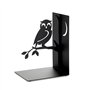 Balvi Serre-Livres Book Guard Couleur Noir Support de Livres pour étagère en Forme de Hibou Amusant p