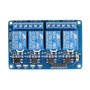 ARCELI Module de relais 4 canaux 5V avec carte d'extension de protection de coupleur optique