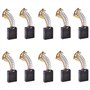 Lot de 10 balais de carbone pour moteur électrique (6