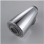Deux Fonctions Robinet Cuisine Remplacement Extractible pour Douchette Evier Cuisine tête de pulvérisation en Chrome 1/2" L'inte