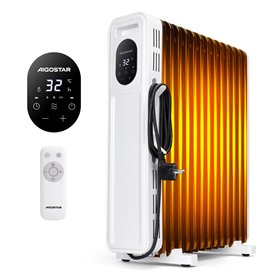 Aigostar Radiateur à Bain d'huile 2500W