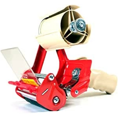 PAMPOLS Distributeur de ruban d’emballage pour emballage avec ruban adhésif | Machine à scotcher les boîtes avec frein