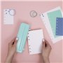 Craftelier - Perforatrice ajustable de 6 orifices pour Planners, Albums, Agendas et Carnets de Scrapbooking et Loisirs Créatifs 