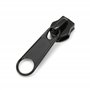 DOJA Barcelona | Curseur Fermeture Eclair | Pack 50 Curseur Noir N°5 | 40mm Long | Tirette Fermeture Eclair Metal | Couture Acce