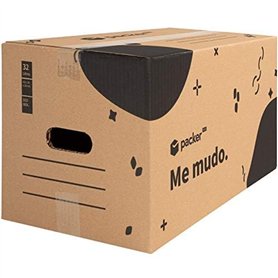packer PRO Lot de 20 Boîtes en Carton pour Déménagement et Rangement avec Poignées