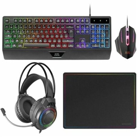clavier et souris Mars Gaming MCP124PROES