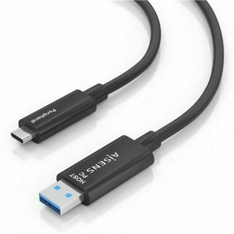 Câble USB Aisens A157-0925 Noir 15 m
